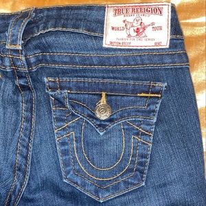 True Religion Bootcut Jean Size 25 great condition